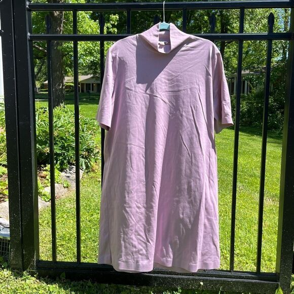 COS Mockneck Short Sleeved Cotton Dress - Picture 4 of 4